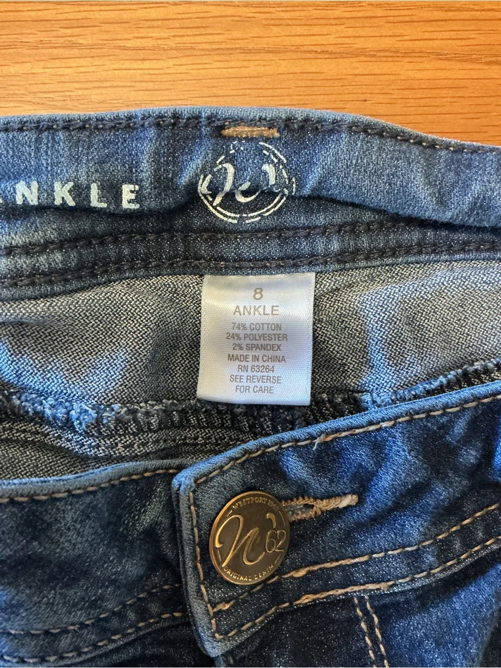 Women’s Blue Denim Jeans - Classic Mid Wash